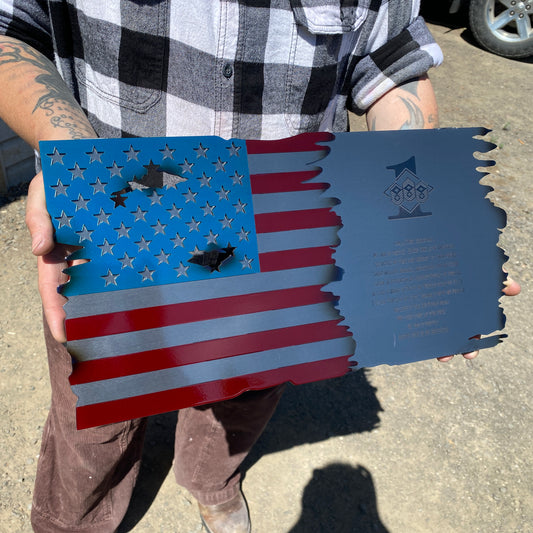 First Sergeant Creed flag