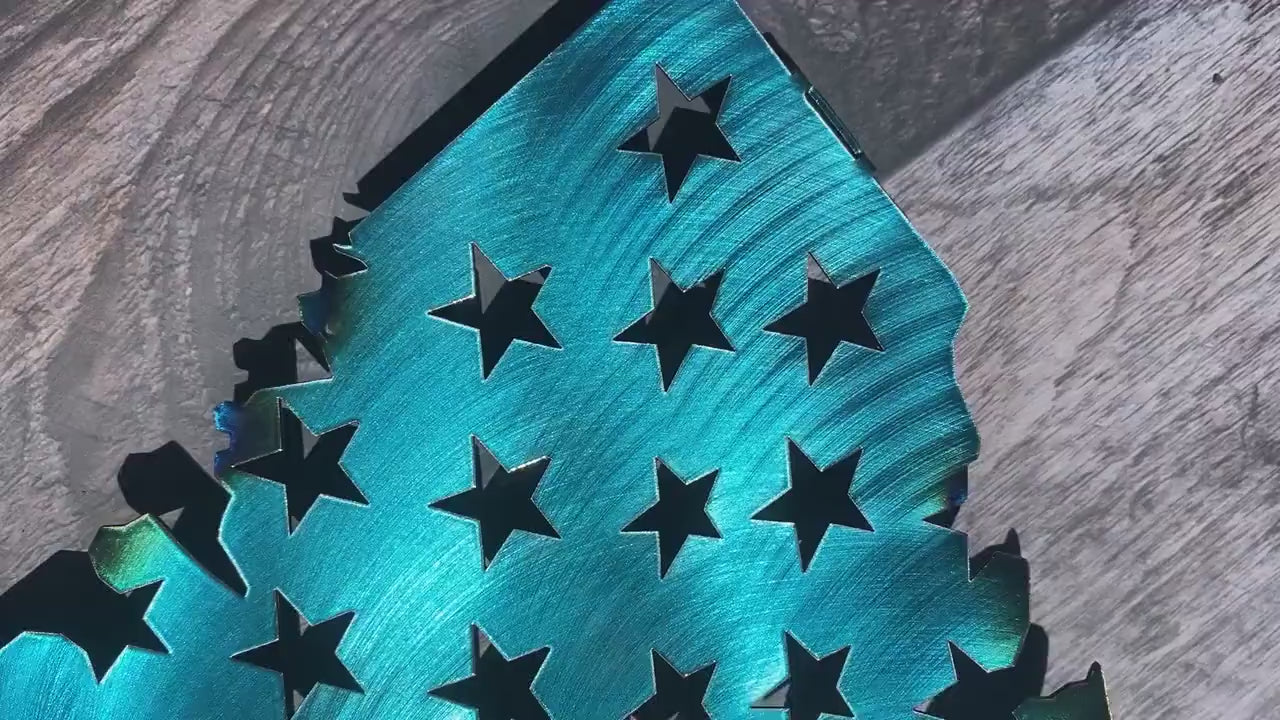 Officially Licensed US Navy Senior Chief Tattered Metal Flag