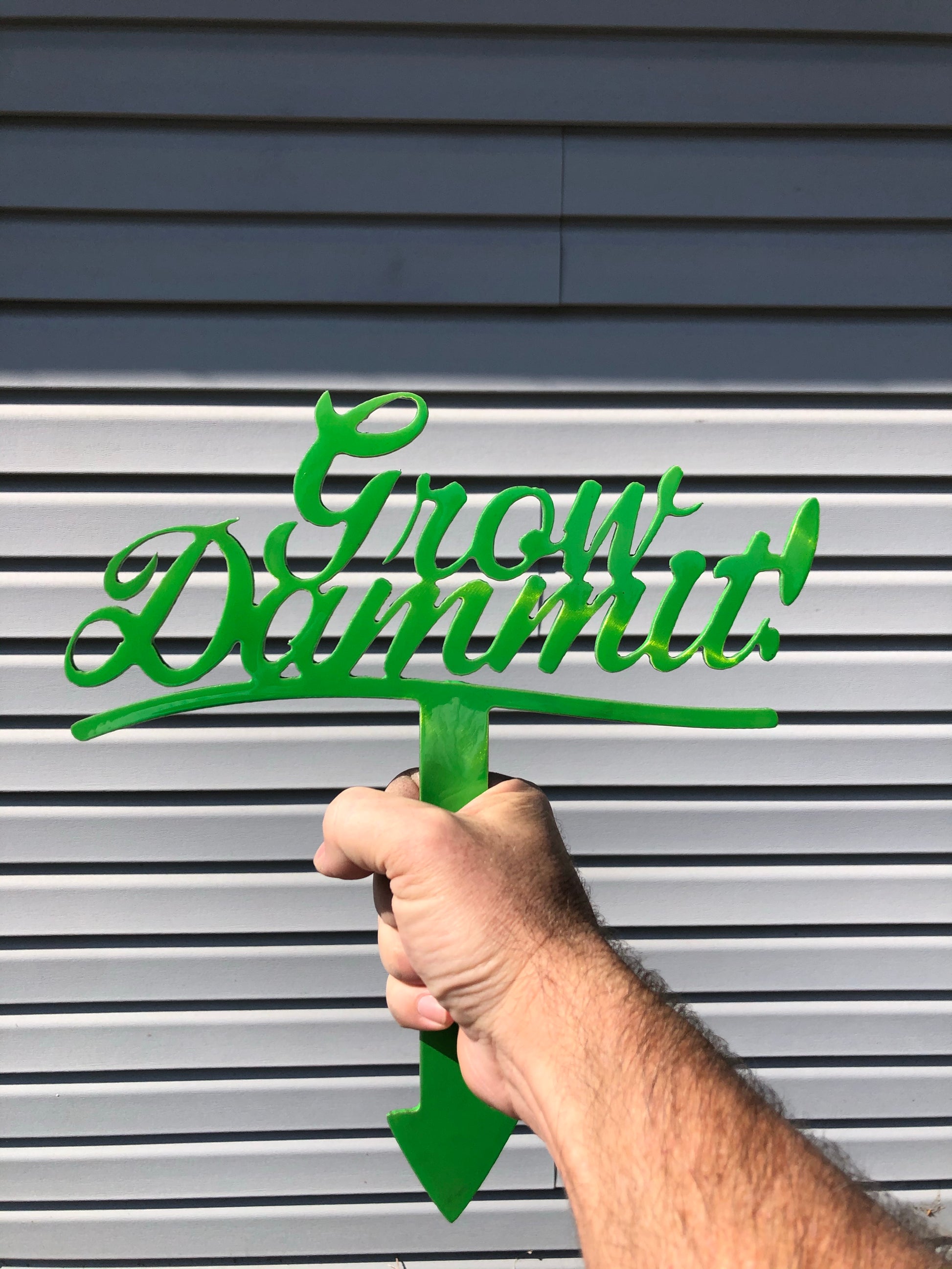 Grow Dammit! Garden Sign