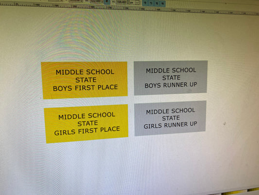 Middle School State Flags