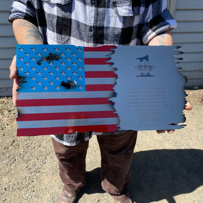 First Sergeant Creed flag