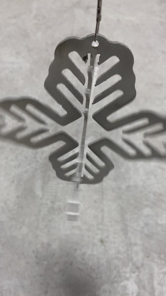 Personalized Aluminum Snowflake