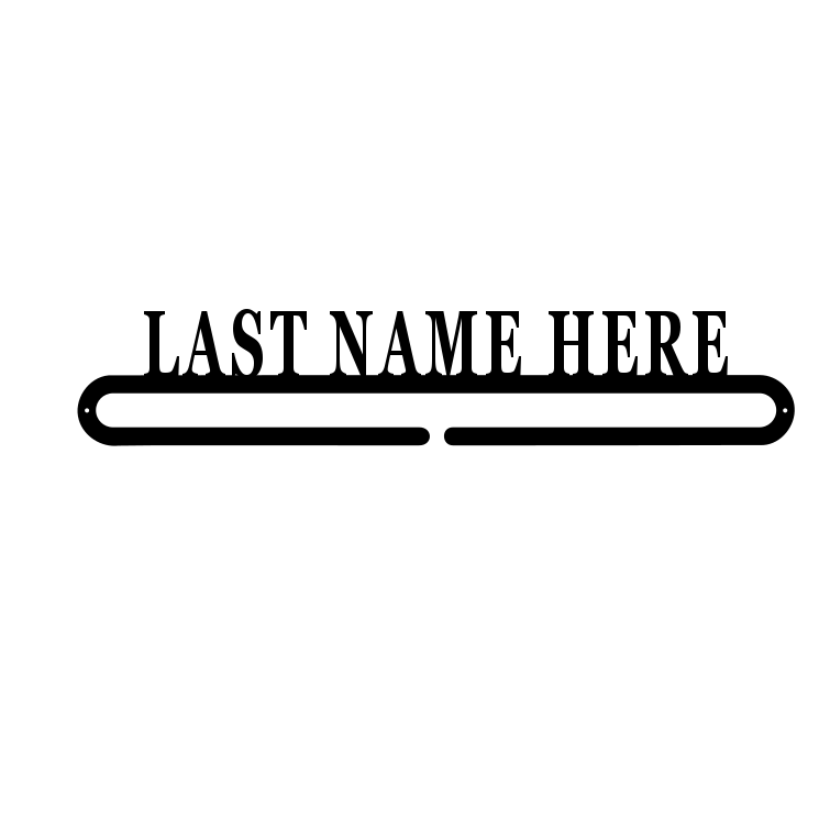 Personalized Wrestling Medal Holder – Single Rung - CnS CnC