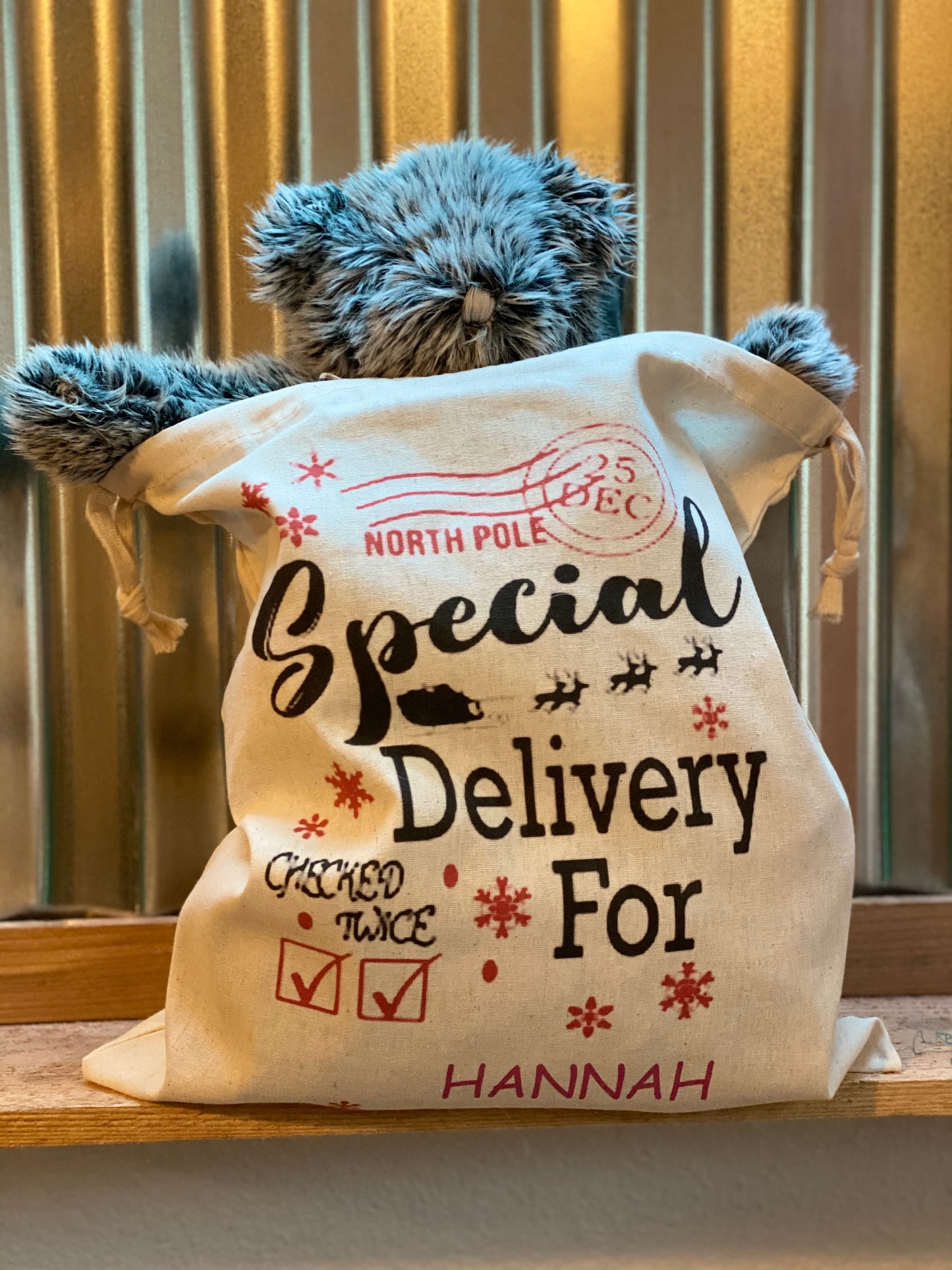 Personalized Santa Sacks!