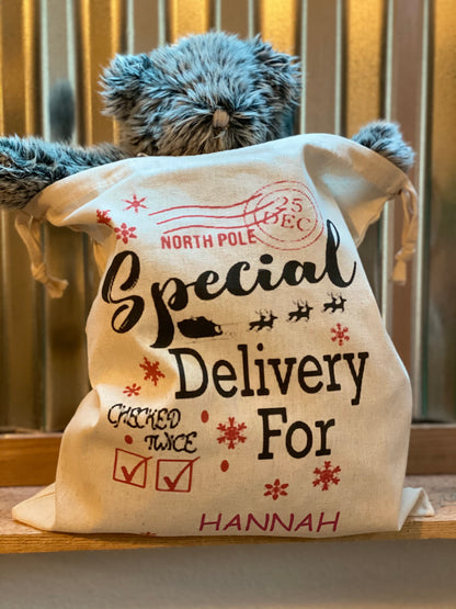 Personalized Santa Sacks!