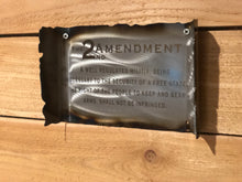 Second Amendment Scroll Metal Sign