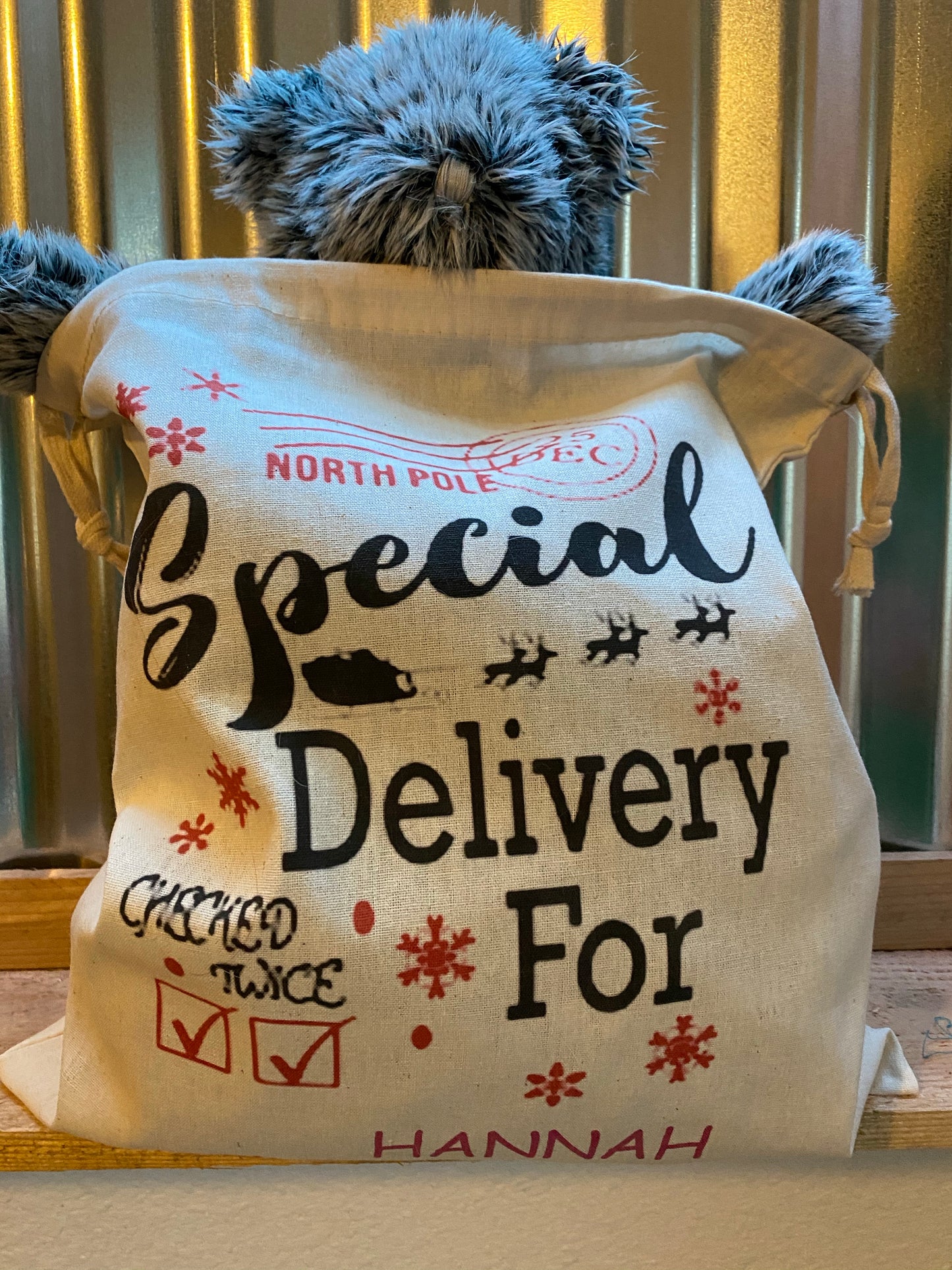 Personalized Santa Sacks!